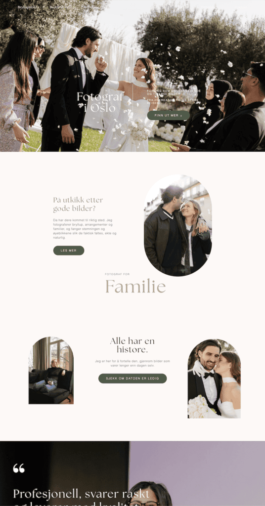 Bride and groom celebrating outdoor wedding ceremony